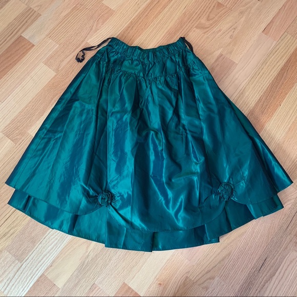Jessica McClintock Dresses & Skirts - ❗️⬇️GORGEOUS Emerald skirt NEW